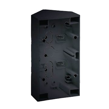 Hörnbox Hager 2-fack S.1