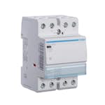 Kontaktor Hager Brumfri med 4 Slutande Kontakter 3 Moduler AC-7a Spole 230 V AC