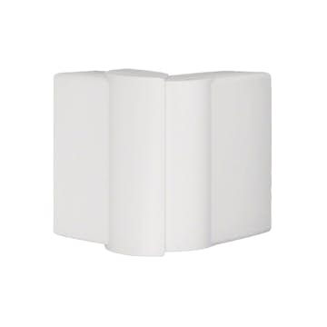 Ytterhörn till Matarkanal Hager LF/LFH Flexibel 40 x 110 mm Halogenfri Vit RAL 9016