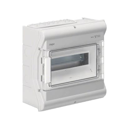 Plastkapsling Hager Vector Utanpåliggande för Inomhusmontering IP65