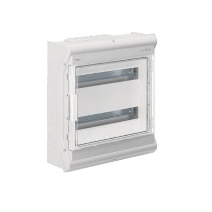 Plastkapsling Hager Vector Utanpåliggande för Inomhusmontering IP65