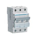 Dvärgbrytare Hager Skruvanslutning 3-polig med C-karakteristik Brytförmåga 6 kA