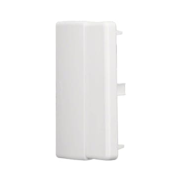 Ändstycke till Matarkanal Hager LF/LFH 60 x 110 mm UV-beständig Vit RAL 9016