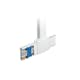 Minikanal Hager ATA 13 x 24 mm 2,1 meter PVC Vit RAL 9016