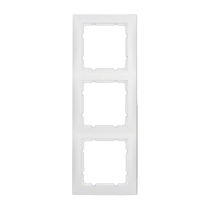 Kombinationsram Hager 3-fack i Plast S.1