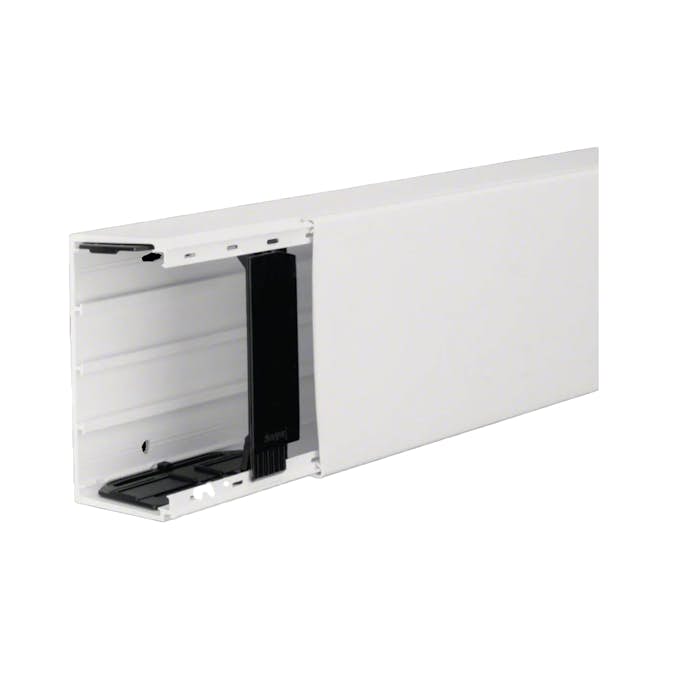 Matarkanal Hager LFE UV- & Väderbeständig Halogenfri Vit RAL 9016