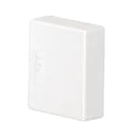 Ändstycke till Matarkanal Hager LF/LFH 20 x 20 mm Halogenfri Vit RAL 9016