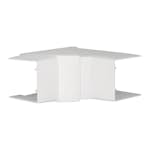 Innerhörn till Matarkanal Hager LF/LFH Flexibel 60 x 60 mm Halogenfri Vit RAL 9016