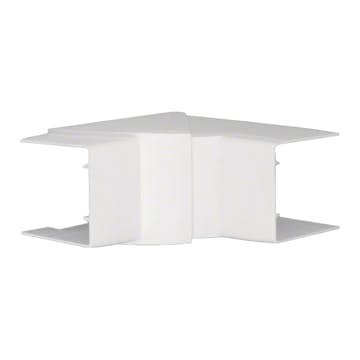 Innerhörn till Matarkanal Hager LF/LFH Flexibel 60 x 60 mm Halogenfri Vit RAL 9016