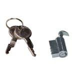 Lås till Gamma-kapsling Hager Plast Inklusive 2 Nycklar