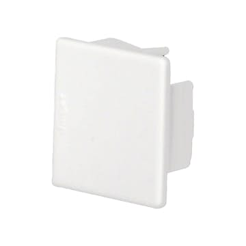 Ändstycke till Matarkanal Hager LF/LFH 30 x 30 mm Halogenfri Vit RAL 9016