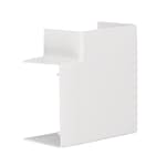 L-Vinkel till Matarkanal Hager Flexibel LF/LFH 60 x 90 mm Halogenfri Vit RAL 9016