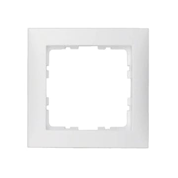 Kombinationsram Hager 1-fack i Plast S.1