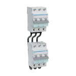 Överkopplingsbygel Hager med Radavstånd 125 mm för Gamma/Vector/Golf/Volta/FW-kapslingar