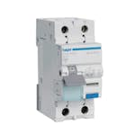 Personskyddsbrytare Hager 1-Polig + Nolla 6 kA B-Karateristik 10 A 30 mA Typ A med Skruvanslutning