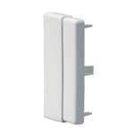 Ändstycke till Matarkanal Hager LF/LFH Flexibel 40/60 x 110 mm Halogenfri Vit RAL 9016