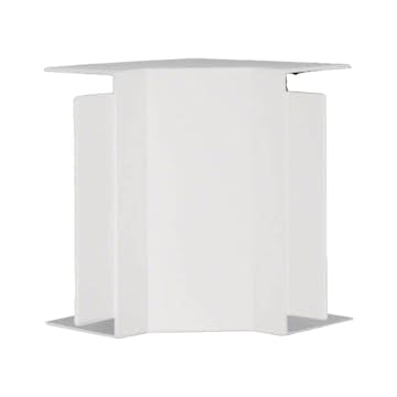 Innerhörn till Matarkanal Hager LF/LFH 60 x 150 mm Halogenfri Vit RAL 9016