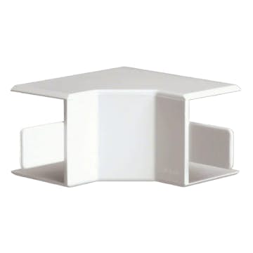 Innerhörn till Matarkanal Hager LF/LFH Flexibel 20 x 35 mm Halogenfri Vit RAL 9016