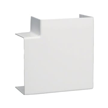 L-Vinkel till Matarkanal Hager Flexibel LF/LFH 60 x 110 mm Halogenfri Vit RAL 9016