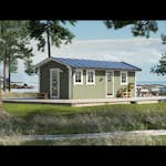 Attefallare Trähuset Arholma 25 kvm