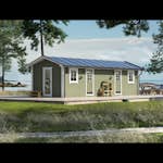 Attefallare Trähuset Arholma 30 kvm