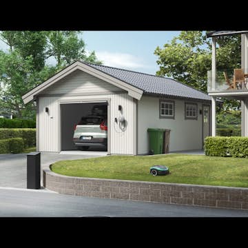 Garage Trähuset Sorunda 40 kvm