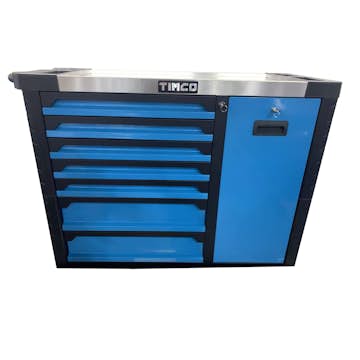 Verktygsvagn Timco 7+1 LTK Inkl Verktyg 275 Delar Blå