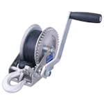 Trailervinsch Rock 545 kg inkl 8 M Band Med Krok