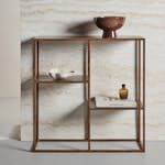 Avlastningsbord Venture Home Staal med Öppet Hyllsystem