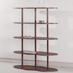 Bokhylla Vind Moln Öppen med 5 Hyllplan