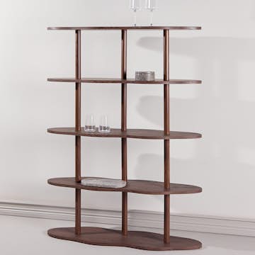 Bokhylla Vind Moln Öppen med 5 Hyllplan