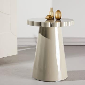 Sidobord Venture Home Krull Ø45 cm Glossy