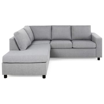 3-sitssoffa Basic Home Crazy L-formad Schäslong 227 cm