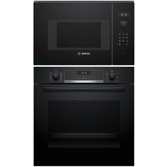 Ugn- och Mikropaket Bosch HBG537FB3 + BFL524MB0