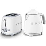 Frukostpaket Smeg Mini Brödrost och Vattenkokare