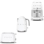 Frukostpaket Smeg Lilla Brödrost, Vattenkokare & Kaffebryggare