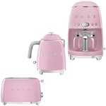 Frukostpaket Smeg Lilla Brödrost, Vattenkokare & Kaffebryggare