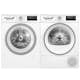 Tvättmaskin och Torktumlare BOSCH WAN2821SSN + WTH85V0SSN Serie 4 Vit