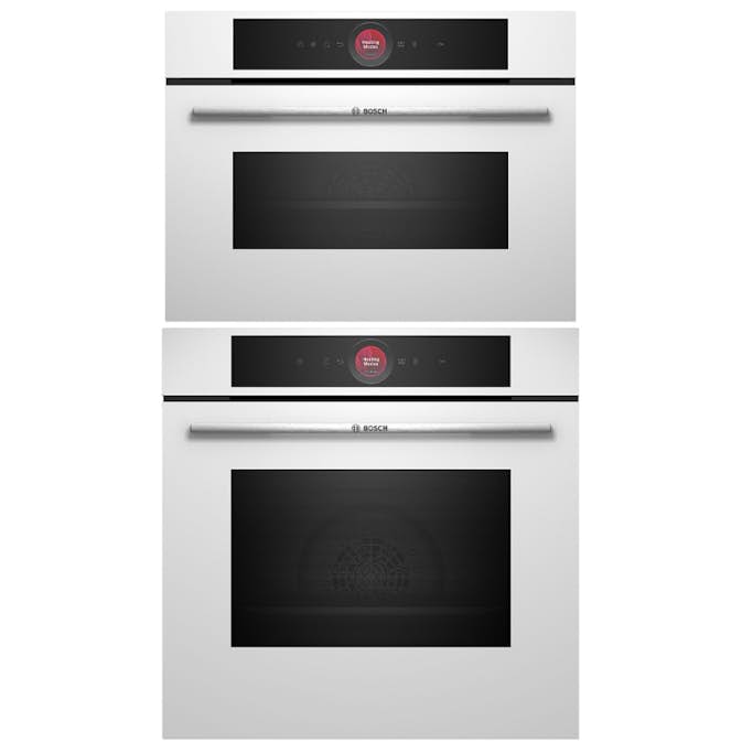 Ugn och Mikro BOSCH HBG7721W1S + CMG7241W1 Serie 8 AirFry & WIFI Vit