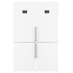 Kombiskåp Kyl/frys BOSCH 2 st KGN367WCT Serie 4 Vit 186cm Energiklass C