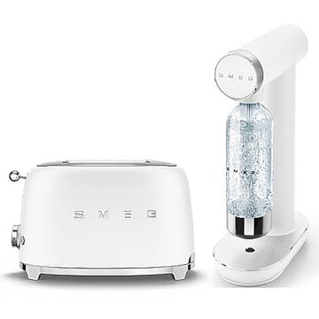Brödrost och Kolsyremaskin Smeg Vit