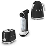 Brödrost, Vattenkokare och Kolsyremaskin Smeg Svart