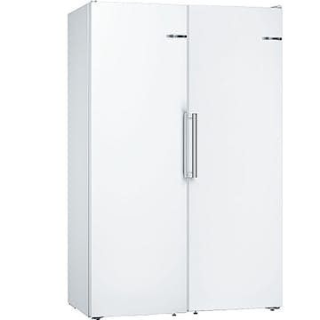 Fristående Kyl & Frys BOSCH KSV36FWDP-GSN36CWEP Serie 4 Vit