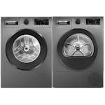 Tvättmaskin och Torktumlare BOSCH WGG244RFSN-WQG245DXSN Serie 6