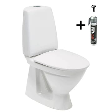 Toalettstol Ifö Sign 6860 med WC-Lim