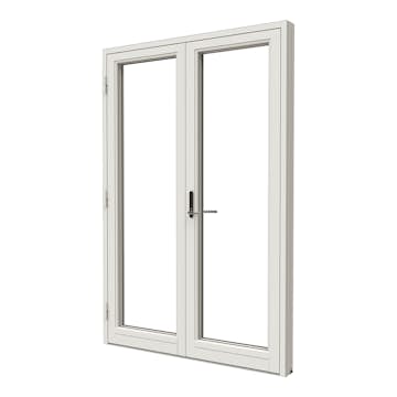 Parfönsterdörr NorDan Svanenmärkt NTech Helglasad Aluminium