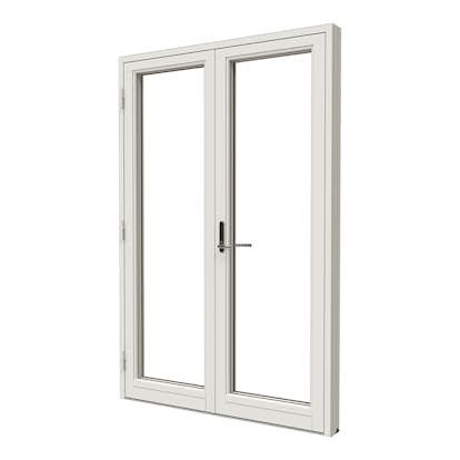 Parfönsterdörr NorDan Svanenmärkt NTech Helglasad Aluminium