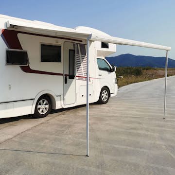 Markis Lyfco Väggmonterad För Husbil & Plåtis