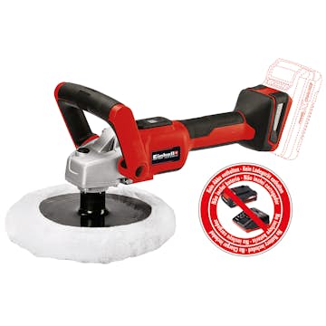 Poler- Einhell och slipmaskin CE-CP 18/180 Li E-Solo