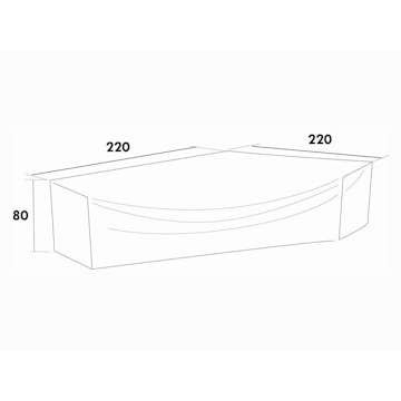 Möbelskydd Hillerstorp Lounge 220X220X80 Cm Himmelsnäs